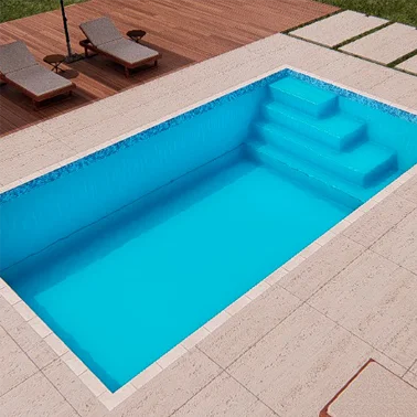 Piscinas de fibra