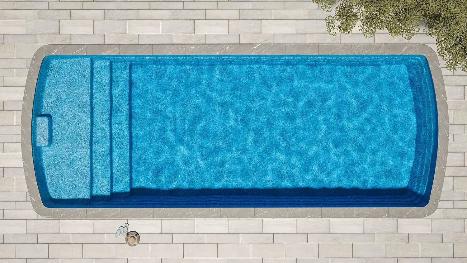 Piscina Granitada Sky Blue