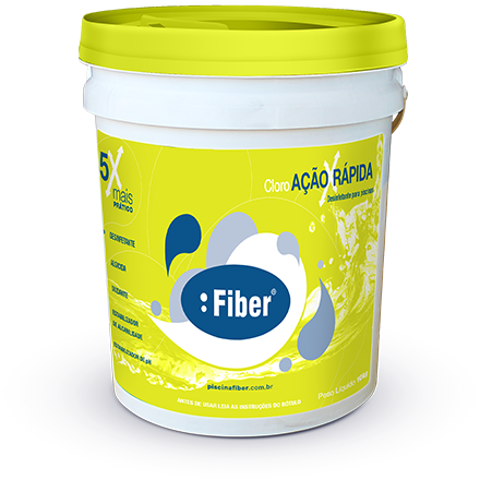 Cloro Ação Rápida Fiber® 10KG