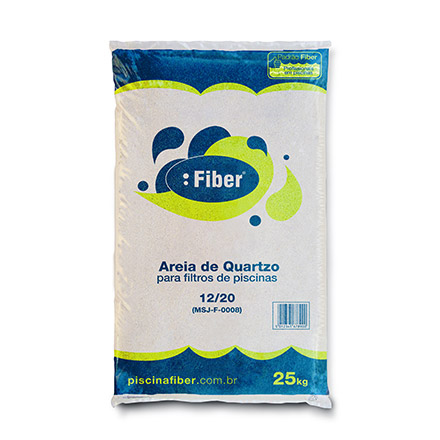 Areia para Filtro de Piscina Fiber®